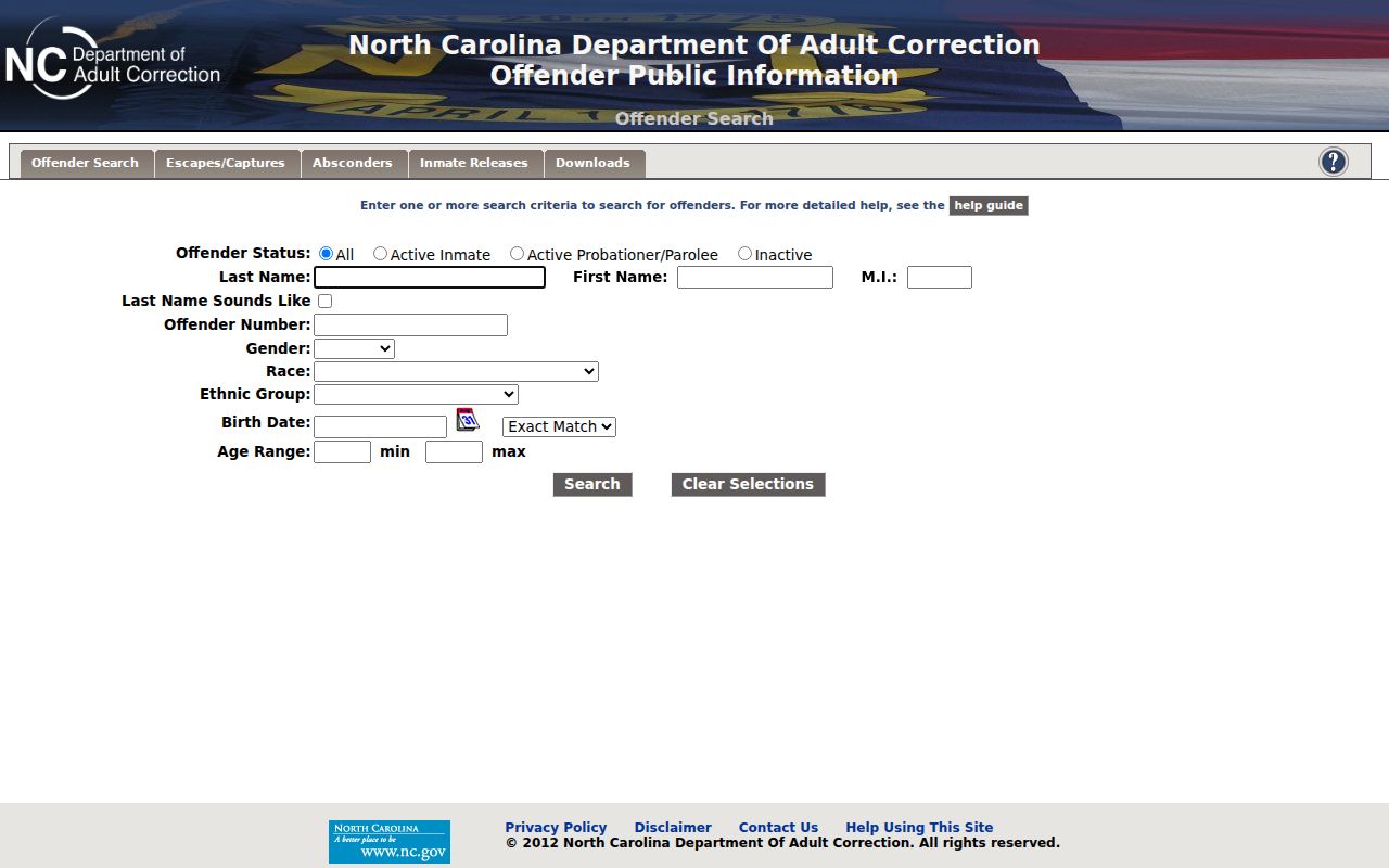 North Carolina public offender search for Polk County arrest follow-up